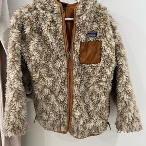 Patagonia Kids' Tan Fleece Jacket